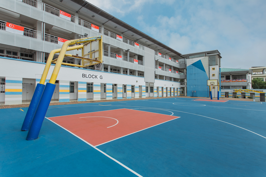 This is an image of the basketball court.